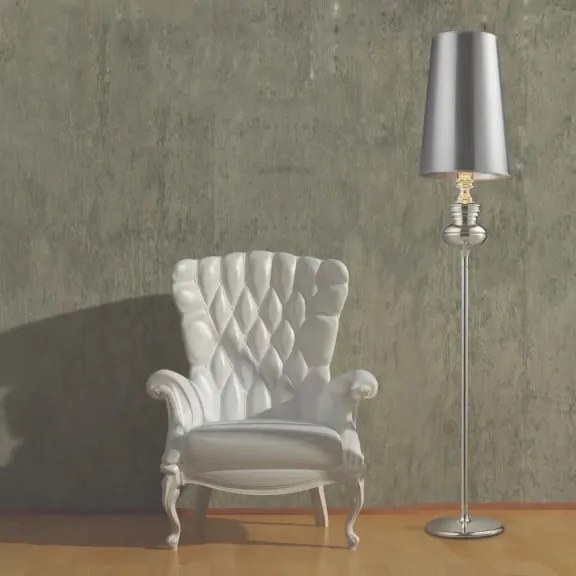 Retro lampa Baroco strieborné