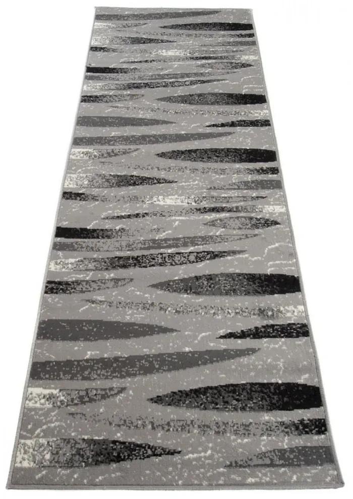 Kusový koberec PP Omin šedý atyp 80x250cm