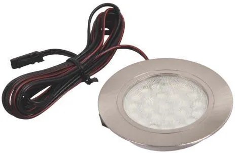 PLUX PROFI Podhľadové bodové svietidlo LED strieborné 1,8W studená biela