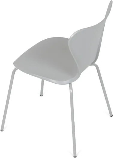 Jedálenská stolička sivá CT-X7034 GREY