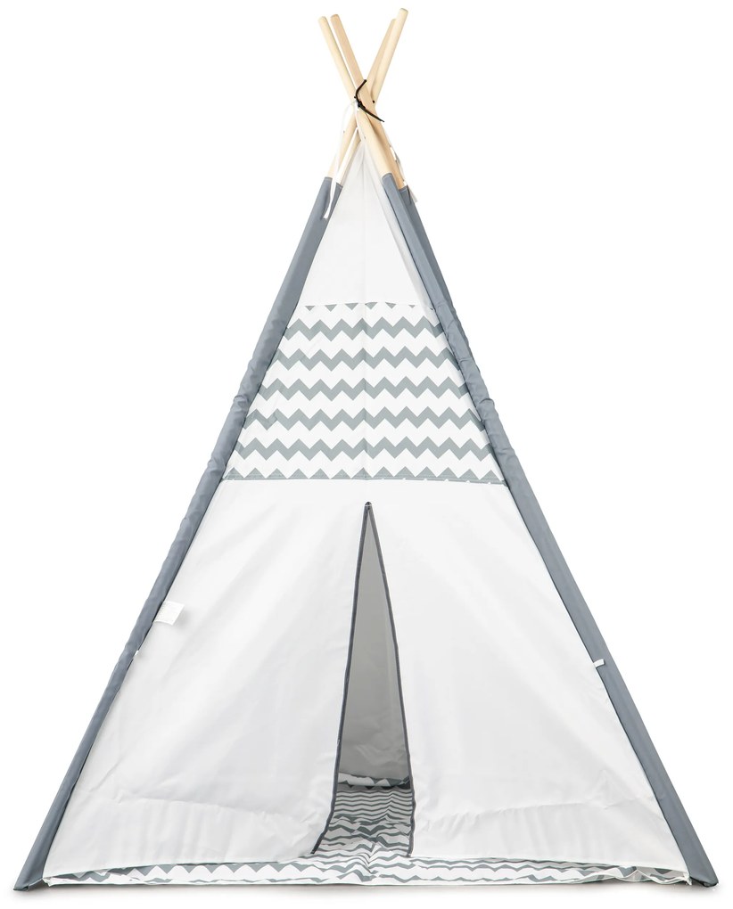 Detské tipi ECOTOYS – stan s podlahou 120x160 cm