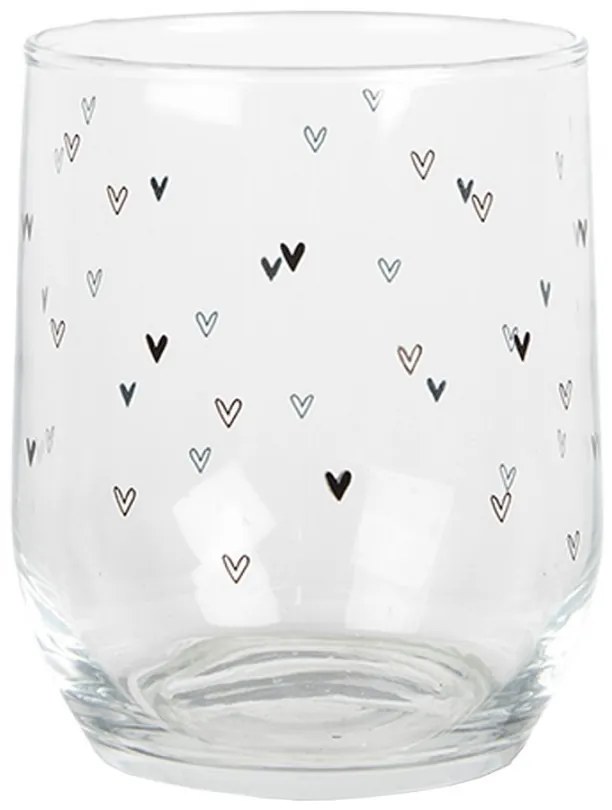 Pohárik so srdiečkami Lovely Day - Ø 8*9 cm / 300 ml