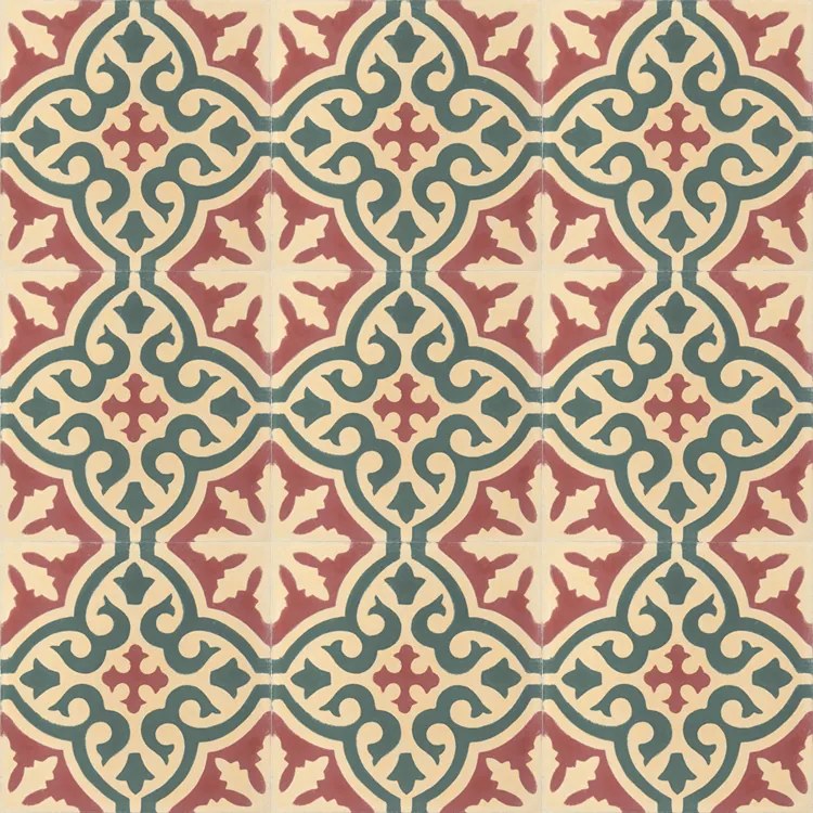 Cementové dlaždice 8452 | Articima