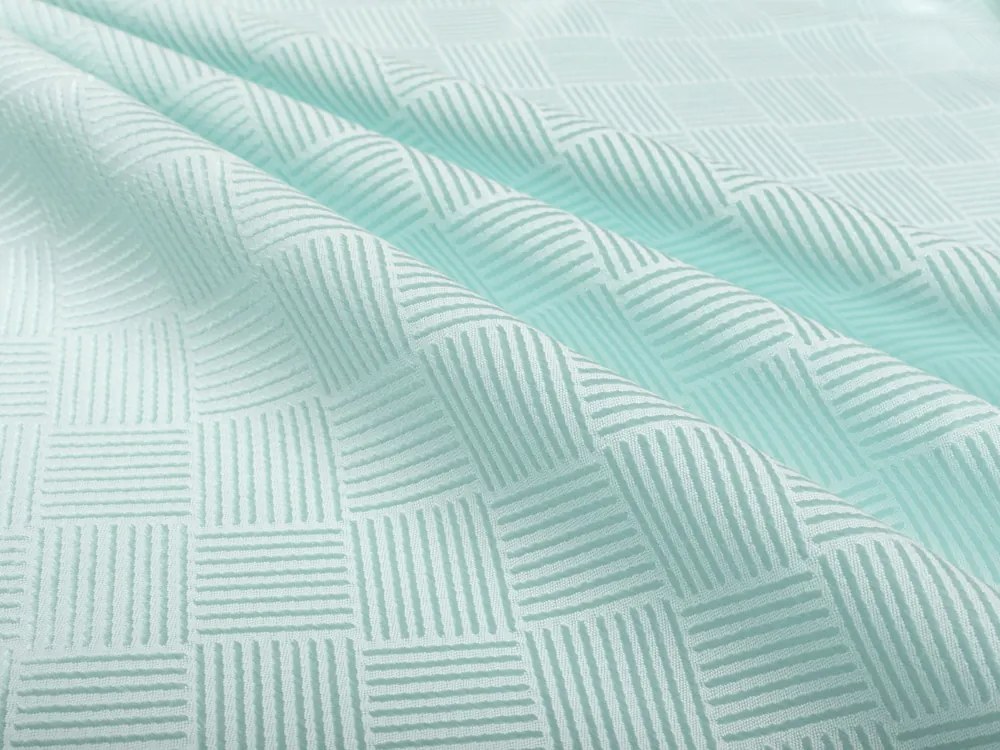 Biante Teflónový oválny obrus Milano TF-050 - svetlo mentolový 100x140 cm