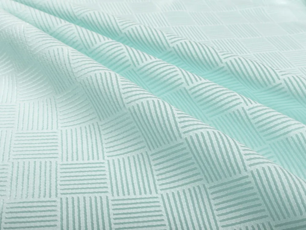 Biante Teflónový štvorcový obrus Milano TF-050 - svetlo mentolový 140x140 cm