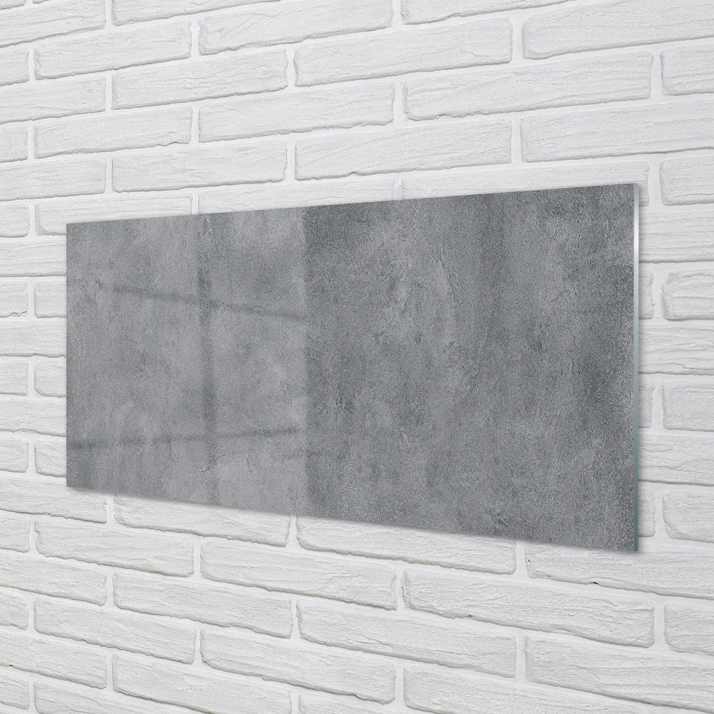Sklenený obklad do kuchyne stena concrete kameň 125x50 cm