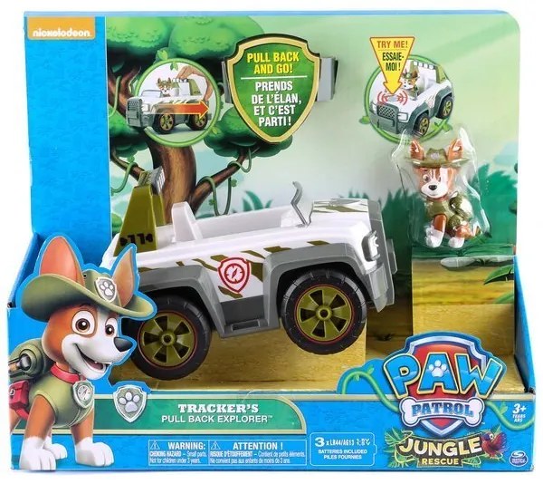 Spin Master PAW PATROL Tracker + veľké jeep autíčko