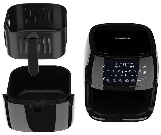 SILVERCREST® KITCHEN TOOLS Digitálna teplovzdušná fritéza XL SHFD 2150 A2 (100353930)