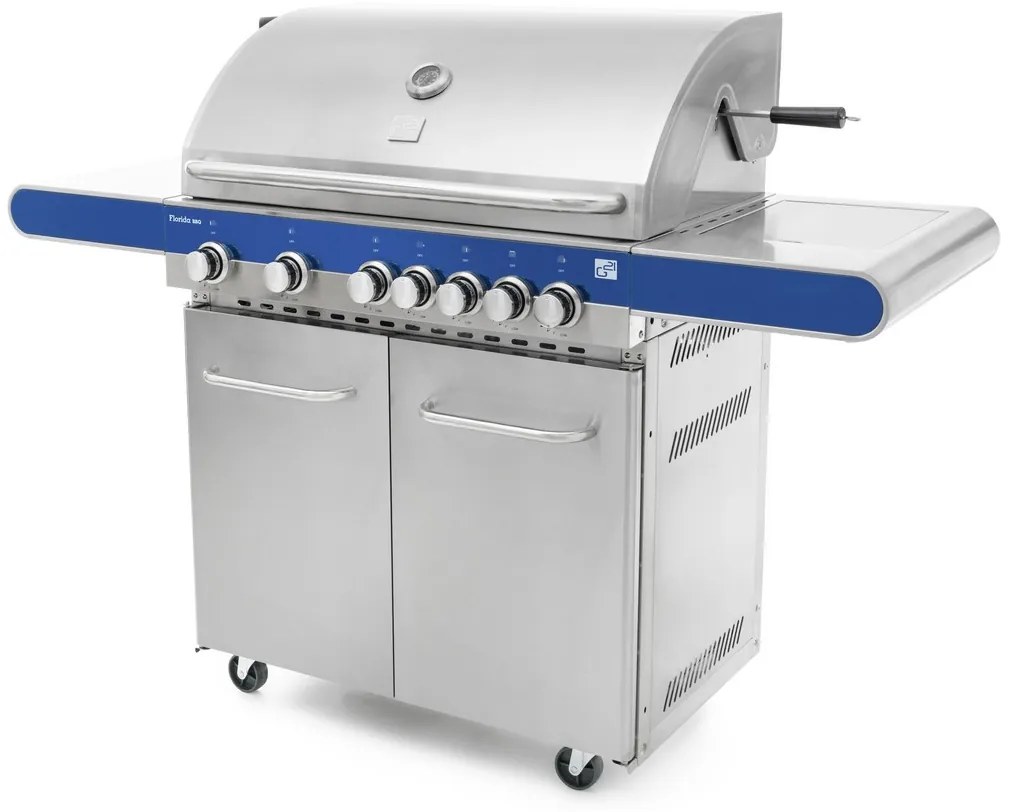 Plynový gril G21 Florida BBQ Premium line, Premium line, 7 horákov + zadarmo redukčný ventil 6390350