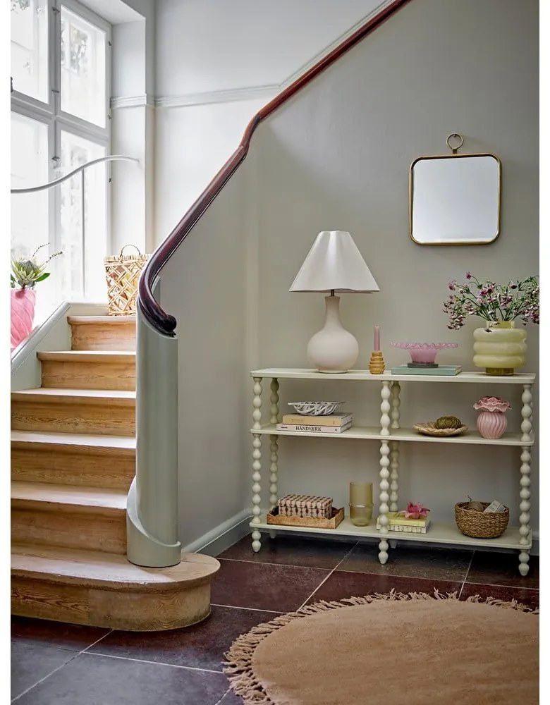 Krémový konzolový stolík 30x120 cm Salino – Bloomingville