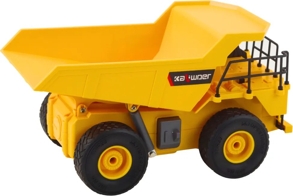 LEAN Toys Stavebné sklápacie auto diaľkovo ovládané RC svetlá LED 1:24