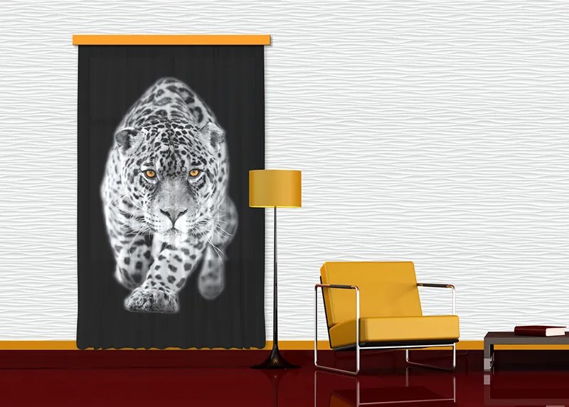 Dizajnový záves - Leopard - 140x245 cm