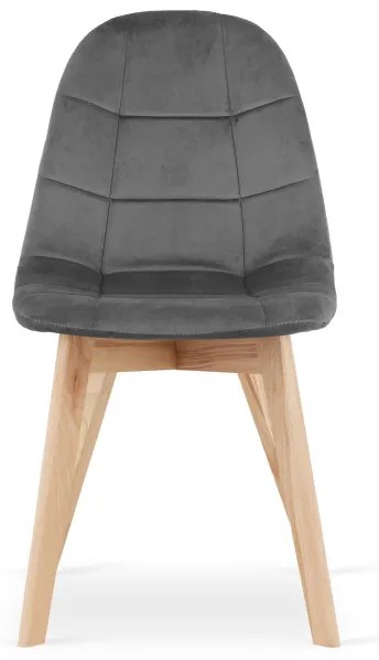 Set jedálenských stoličiek BORA sivá (4ks)