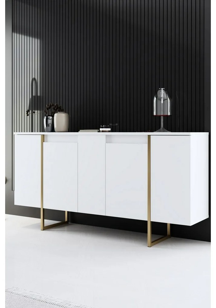 Skrinka Luxe White and Gold