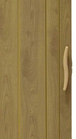 Skladacie dvere 001P svetlý dub matný 80 cm