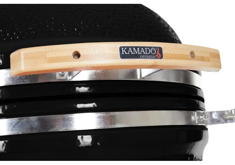 Kamado Keramický gril MAMUT SET 56cm Čierny