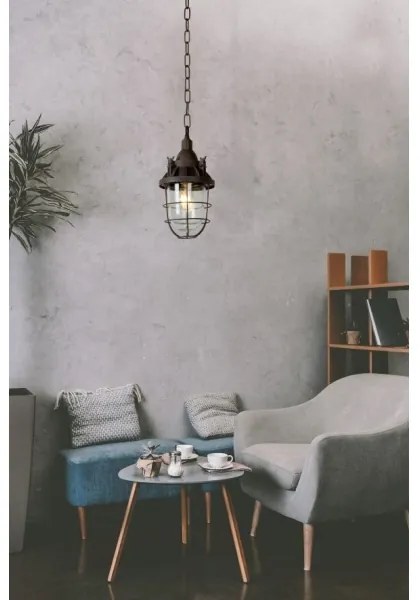 Lucide 45354/01/97 - Závesné svietidlo HONORE 1xE27/60W/230V