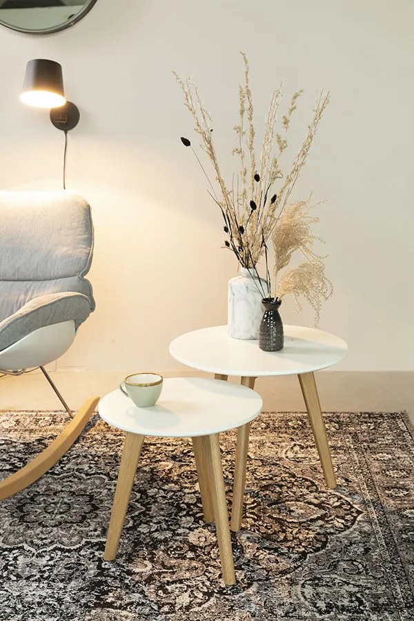 WL-Living Bodine set odkladacích stolíkov