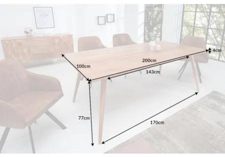 MYSTIC AKACIA stôl v 2 veľkostiach 200 cm