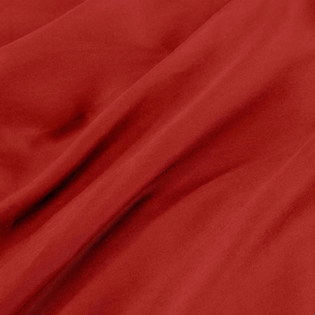 SATÉNOVÉ OBLIEČKY SATYNLOVE CLASSIC 180X200 CM, 2KS 70X80 CM ČERVENÉ