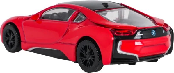 Model auta BMW i8 1:43 RASTAR červený