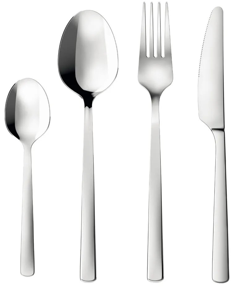 Nerezový príbor v striebornej farbe 24 ks Victoria – Tescoma