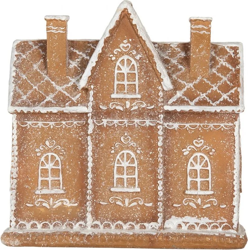 Perníková LED chalúpka Gingerbread Cott - 21*8*20 cm