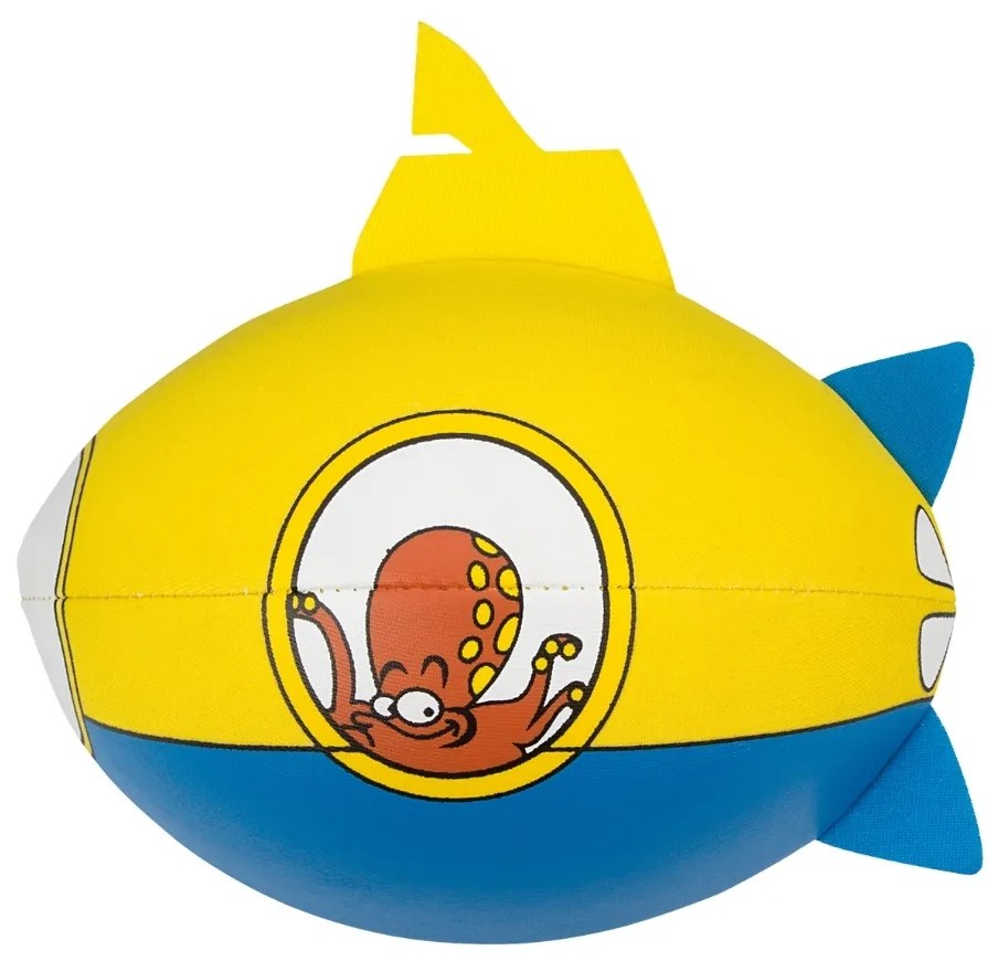 Neoprénová lopta do vody SUBMARINE ø 17 cm, žltá