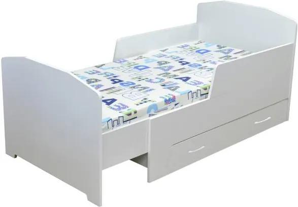 Sconto Detská rastúca posteľ BAMBI biela, 80x200 cm