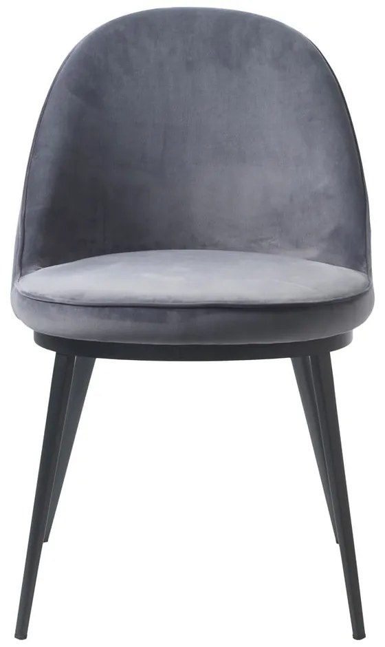 Sivá jedálenská stolička Gain – Unique Furniture