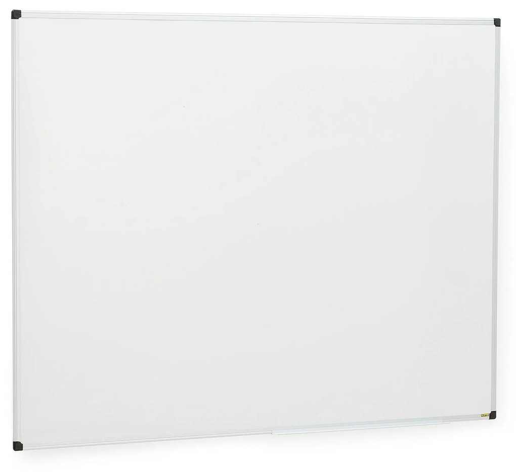 Biela magnetická tabuľa BETTY s hliníkovým rámom, 1500x1200 mm