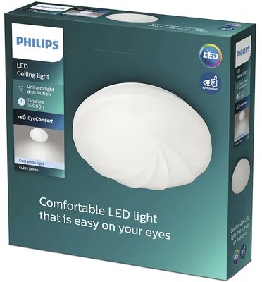 LED stropné svietidlo Philips 8718699729059 Shore 10W 1100lm 4000K biele