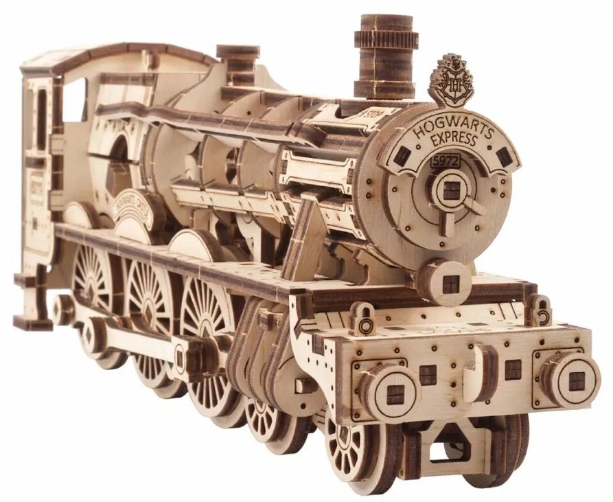 Ugears 3D drevené mechanické puzzle Harry Potter Rokfortský expres