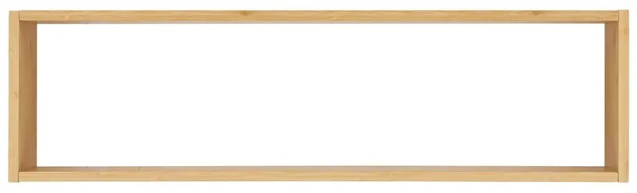 Poschodová bambusová polica v prírodnej farbe 70 cm Ember – House Nordic