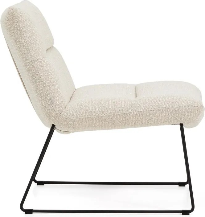 Béžové ženilkové kreslo Asen – Kave Home