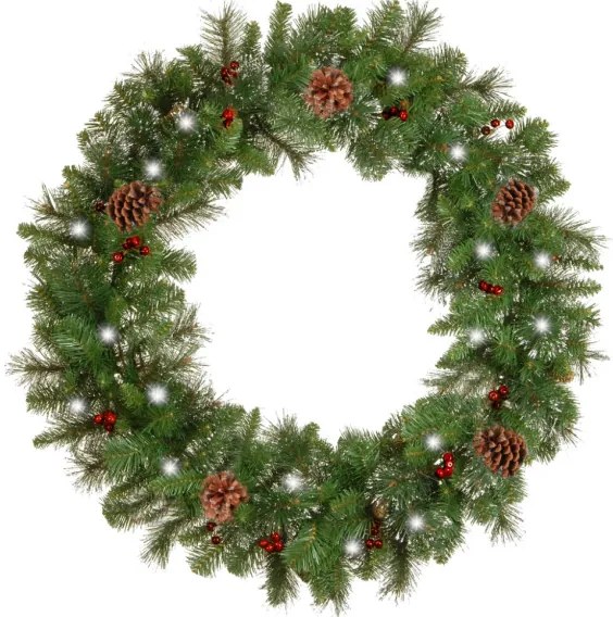 Vianočný veniec LED 311427