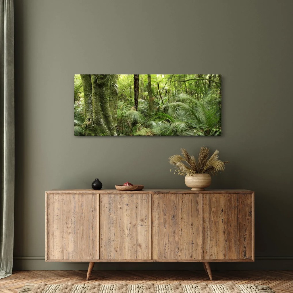 Obraz Tropický dažďový prales (120x50 cm)