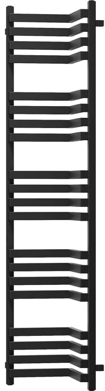 Mexen Loop, kúpeľňový radiátor 1600 x 375 mm, 837 W, čierna, W129-1600-350-00-70