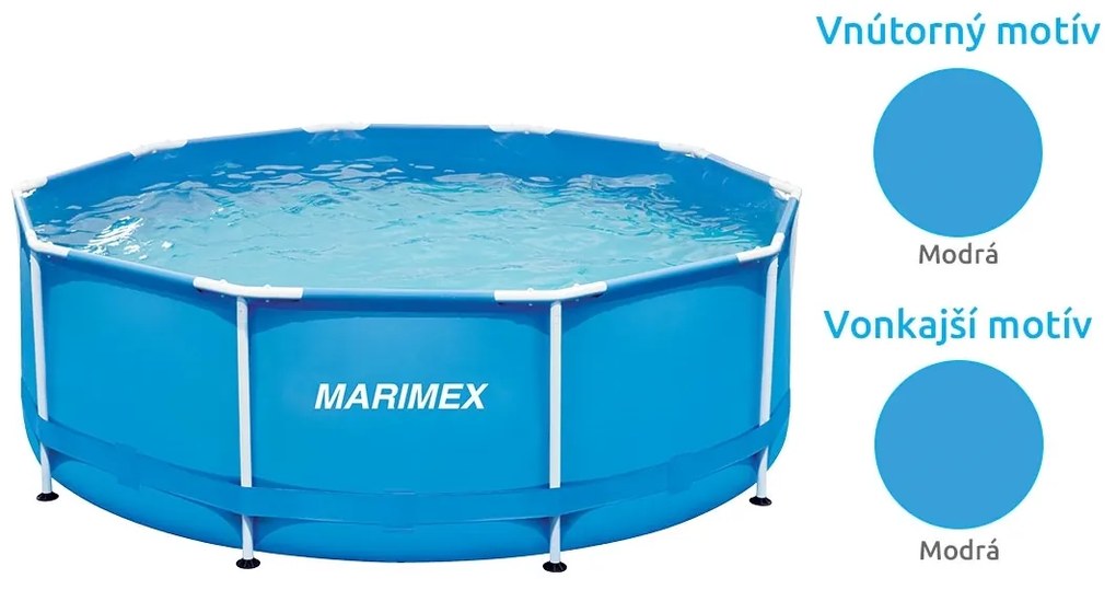 Marimex | Bazén Marimex Florida 3,66x1,22 m s pieskovou filtráciou | 19900120