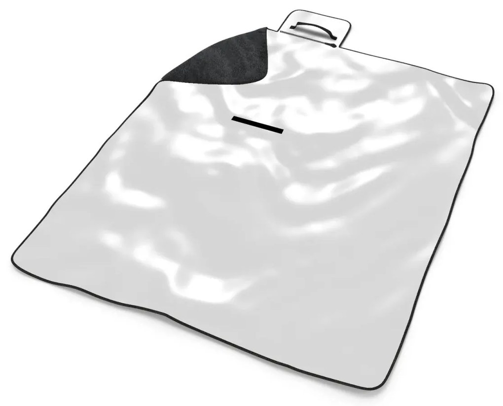 Sablio Plážová deka Biela: 200x140 cm