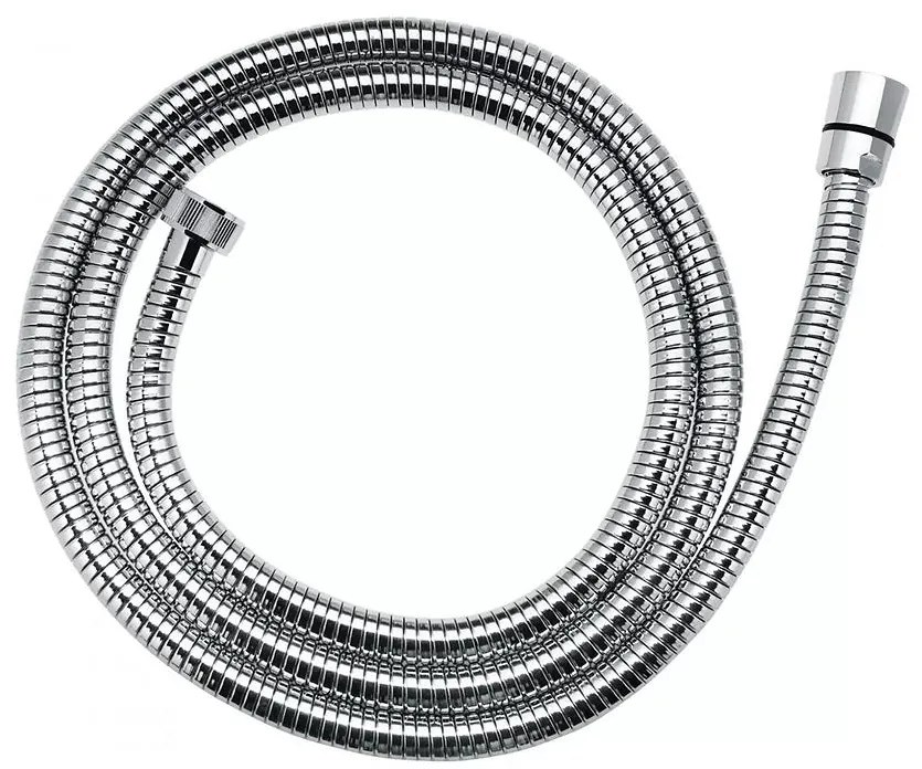 Sprchová hadica 150-200 cm, rozťahovatelná, chróm