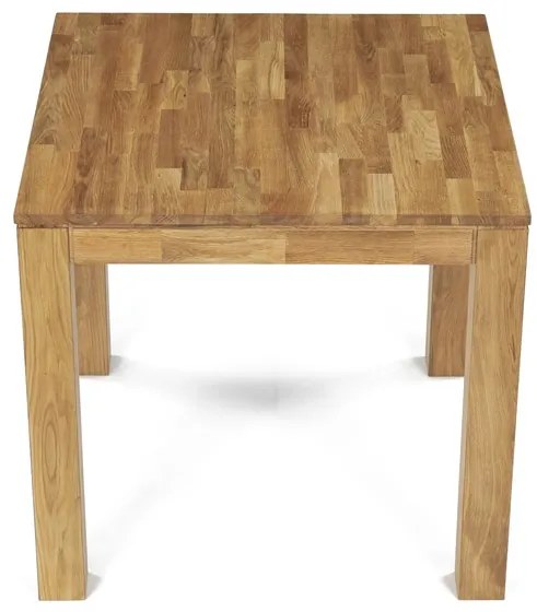 Autronic BONTEC Jedálenský stôl 80x80cm, masív, prírodný, DS-H080 DUB Farba: Prírodné