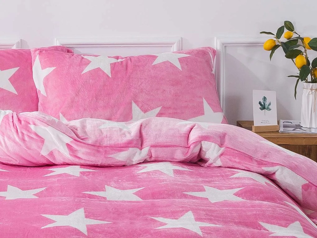 XPOSE® Mikroplyšové obliečky LÝDIE Exclusive - ružové