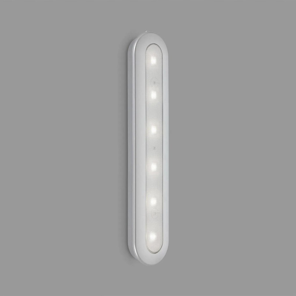 LED push light Row napájanie batériou 6 500K 30 cm