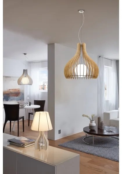 Eglo 94951 - Stolná lampa COSSANO 1xE27/60W/230V