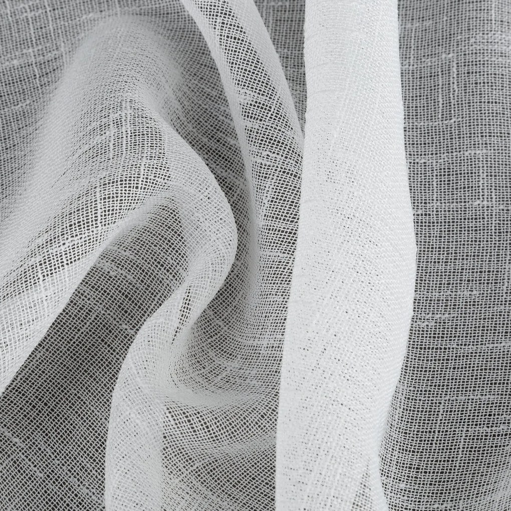 ZÁCLONA NA KRÚŽKOCH LEXY 140X250 CM BIELA