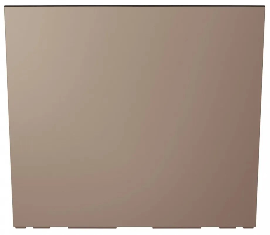 Vysoký kvetináč s vkladom CORBI 77 cm mocca
