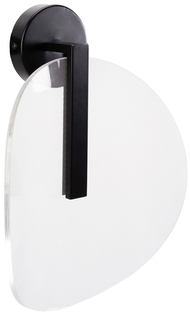 Toolight Toolight, LED nástenné svietidlo 5W APP1313-W, čierna, OSW-00926