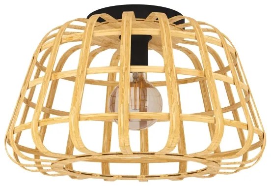 Eglo 390149 - Stropné svietidlo MONTEZUELO 1xE27/40W/230V bambus