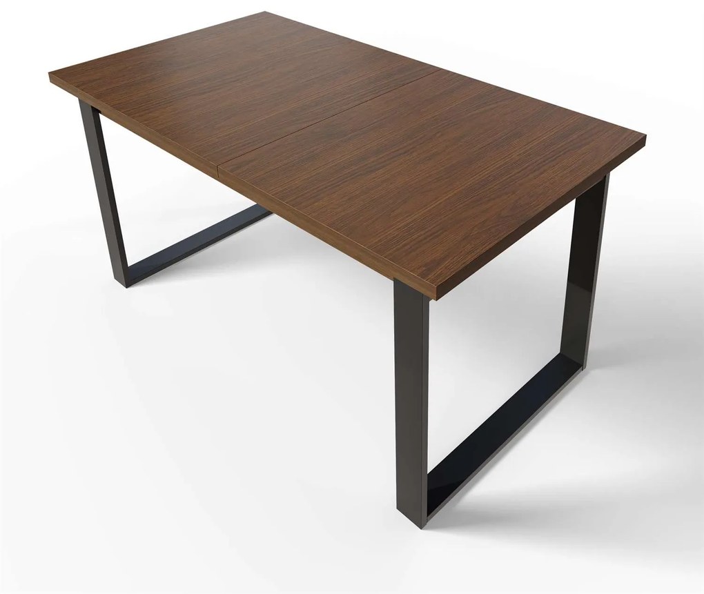 Rozkladací jedálenský stôl GRANDE 150 - 190 x 80 cm Rustikálny